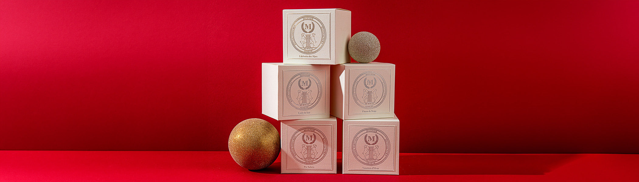 La sélection de bougies Noël 2025