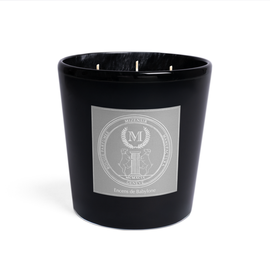 Encens de Babylone | Grande Bougie parfumée