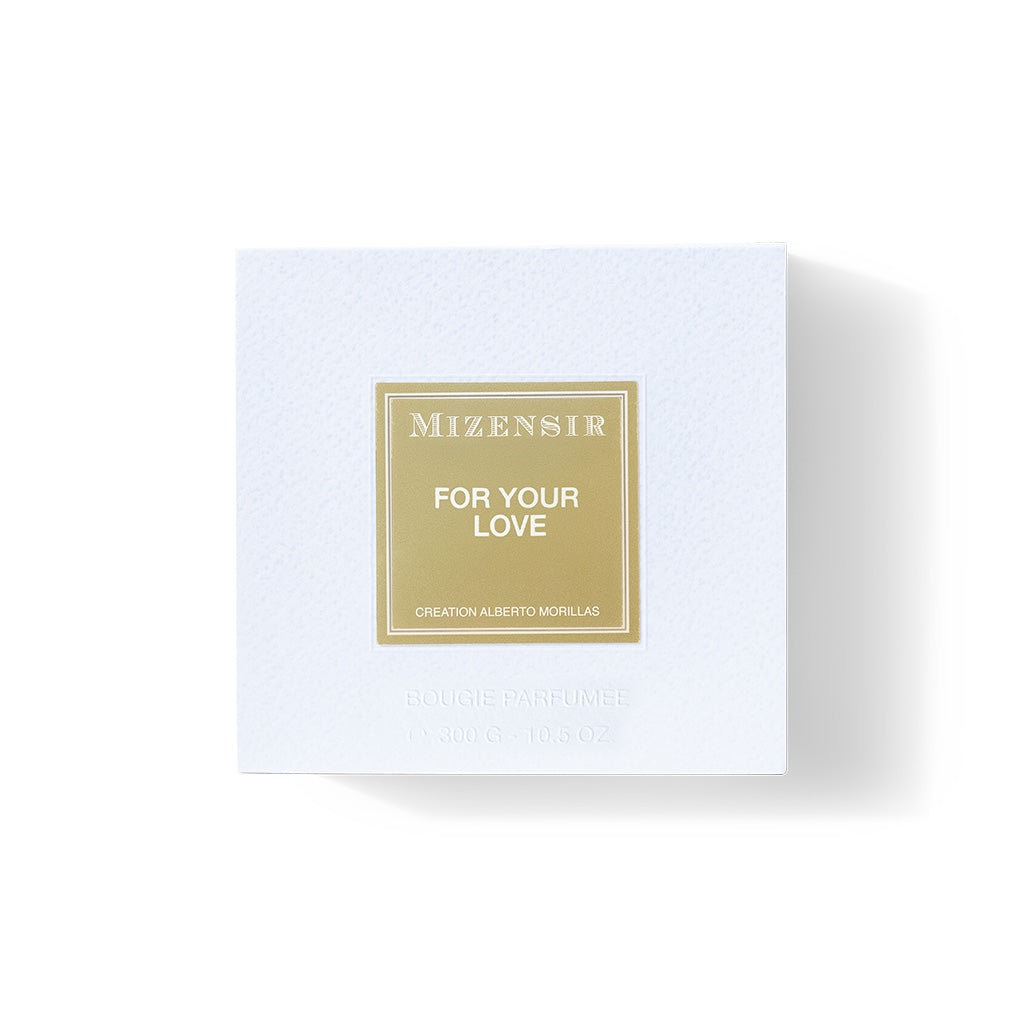 FOR YOUR LOVE | Bougie parfumée