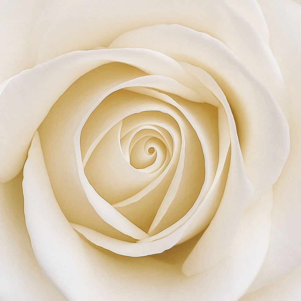 Rose Blanche | Grande Bougie parfumée