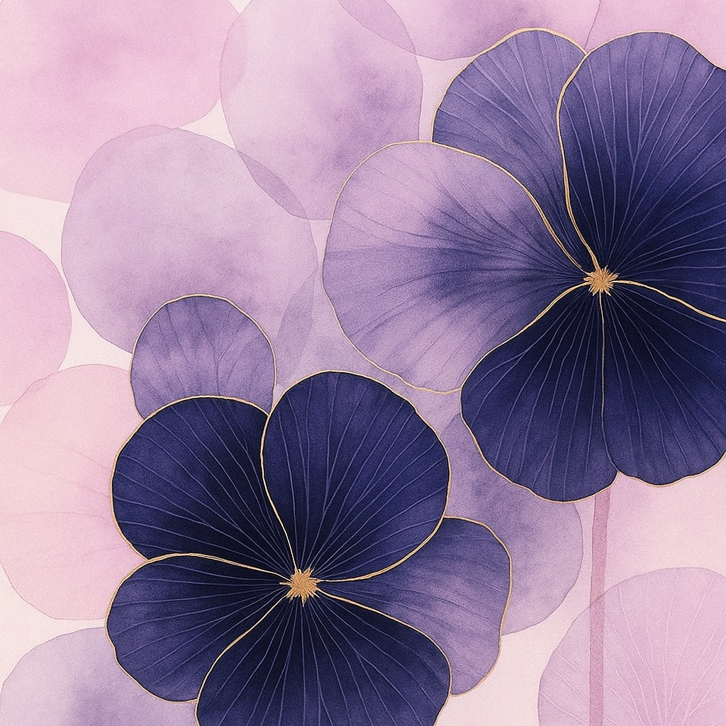 Violette et Anis | Grande Bougie parfumée