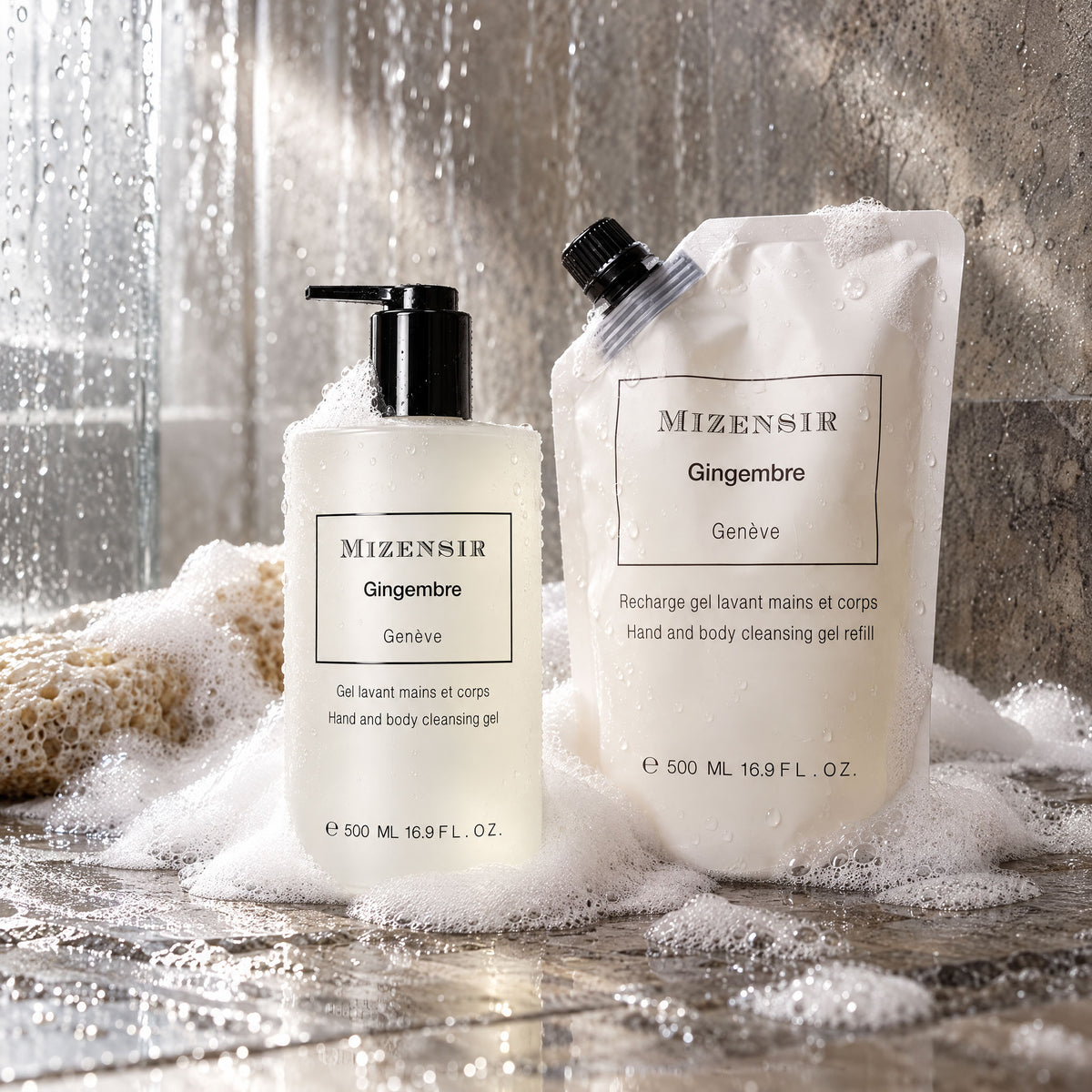 Gingembre | Recharge gel douche