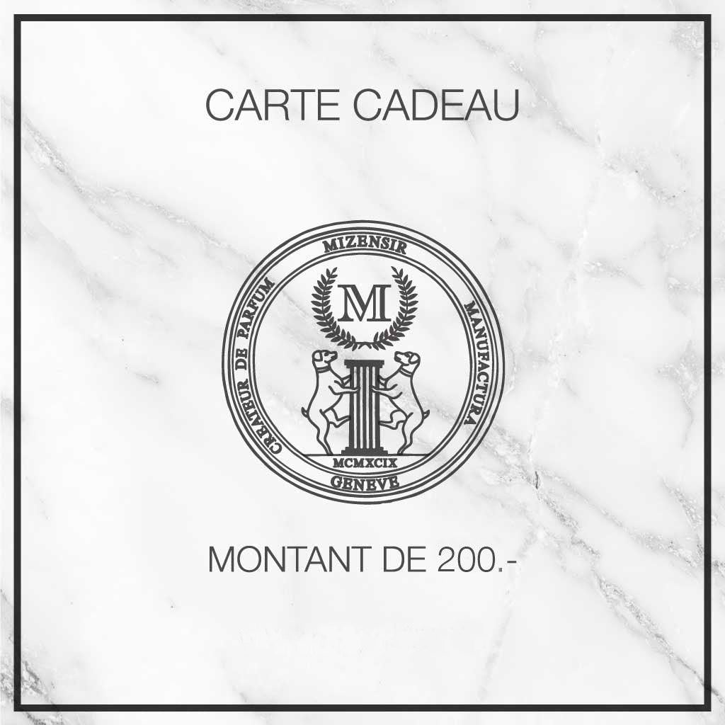 LA CARTE CADEAU | MIZENSIR