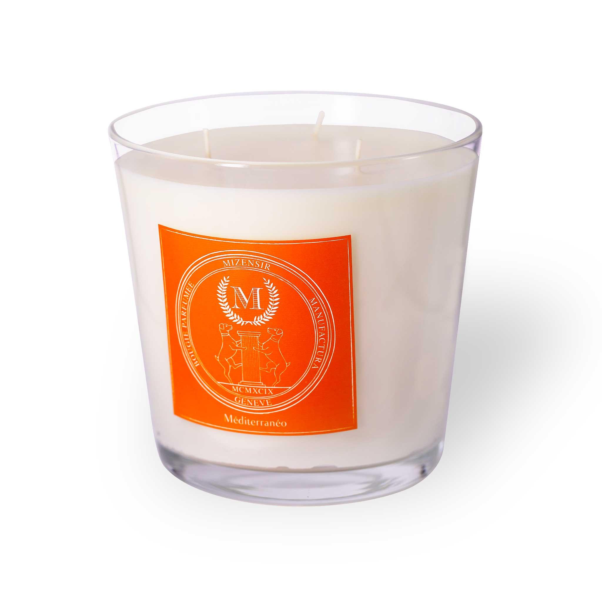 Grande bougie parfumée Méditerranéo
