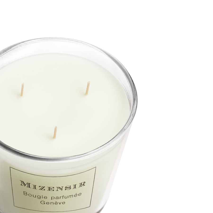 Vert Bambou | Grande Bougie parfumée