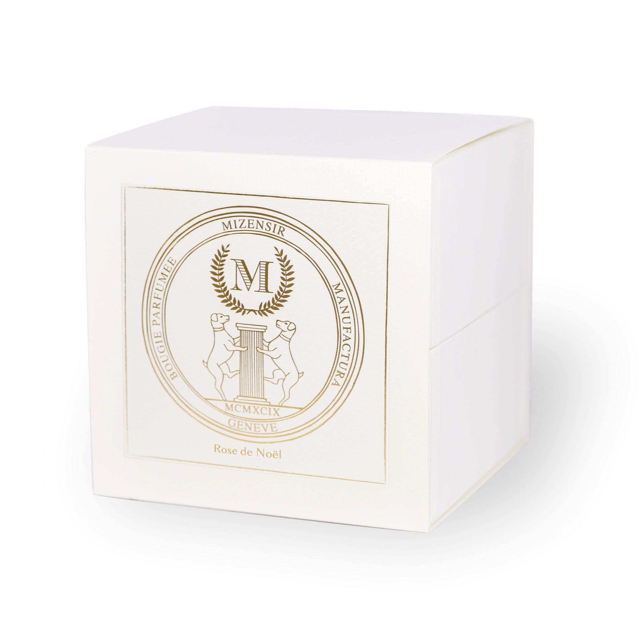 Grande bougie parfumée Rose de Noël
