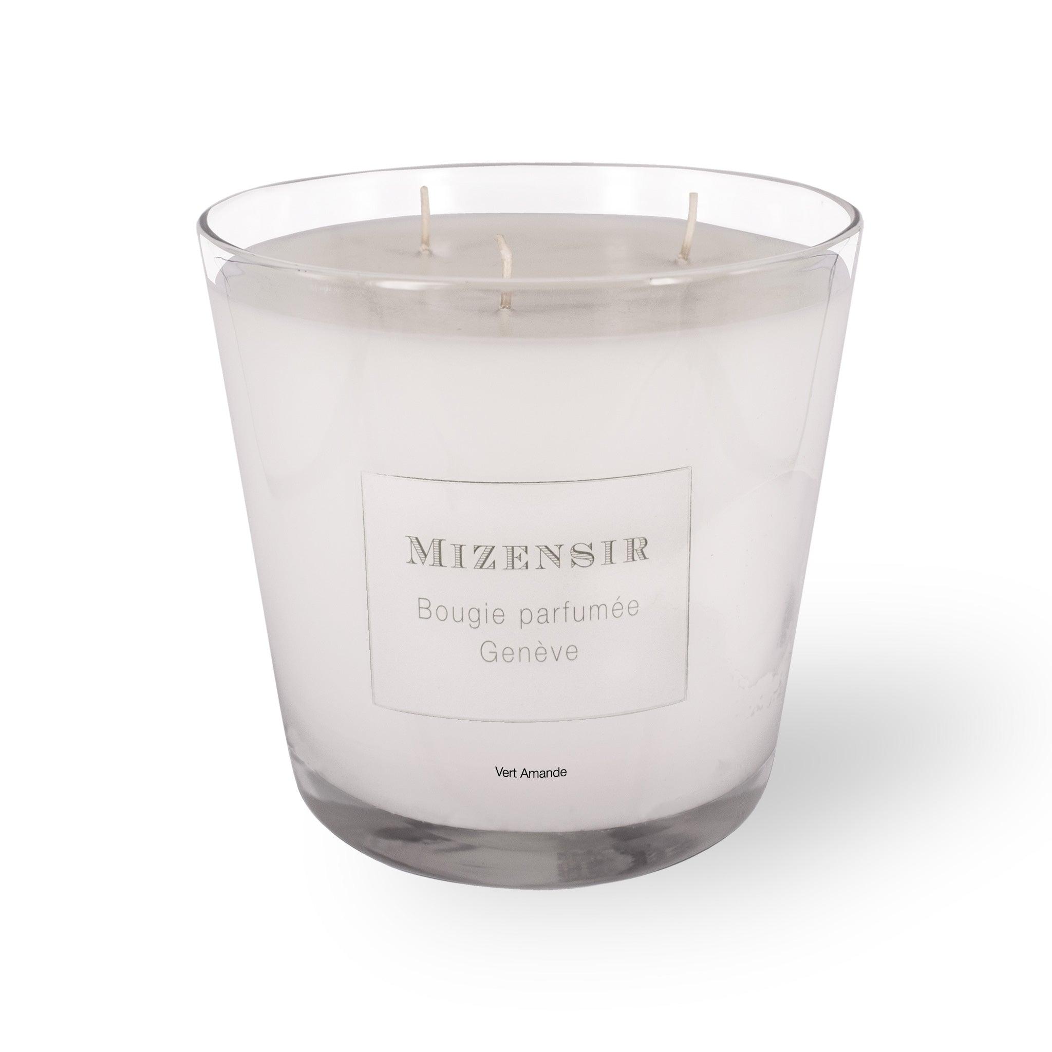 Grande bougie parfumée Vert Amande
